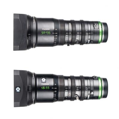 Fujinon set 18-55 T2.9 + 50-135 . E